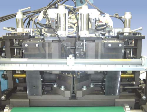 Diagonal cutting unit