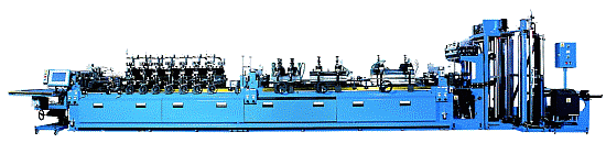 HSE-600-SPG型 ジッパー付三方シール製袋機